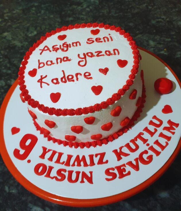 Kalp Pasta (10 kişilik)