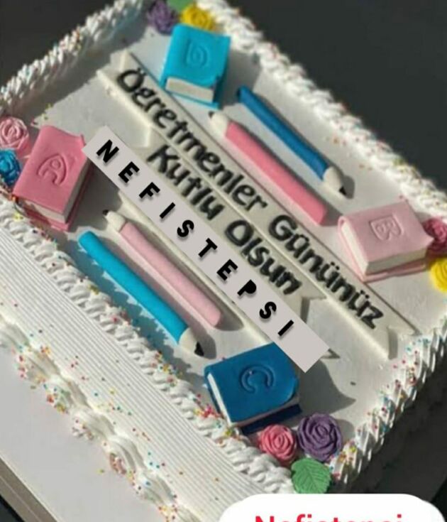 Öğretmenler Günü Pastası (20 kişilik)