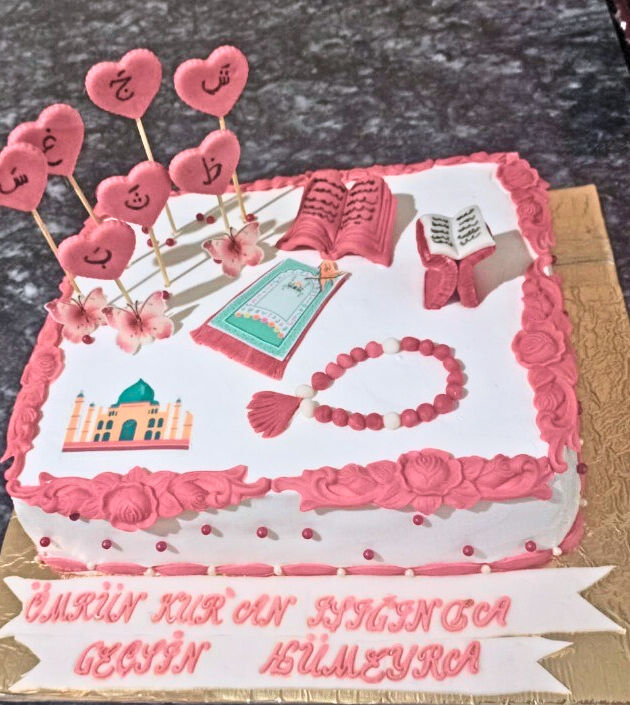 Kur’ana Geçme Pasta (15 kişilik)